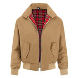 Classic British Harrington Jacket Camel