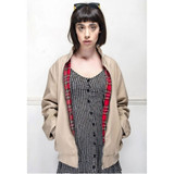 Classic British Harrington Jacket Ladies/Unisex Camel