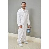 Fit For The Job 100% Cotton Drill White Boilersuit PC182W