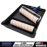Hamilton Alaska 12" Paint Roller Kit With Extension Pole (5 Piece)