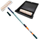 Hamilton Alaska 12" Paint Roller Kit With Extension Pole (5 Piece)