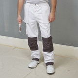 ProDec Advance Painters Trousers White AWTR