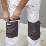 ProDec Advance Painters Trousers White AWTR