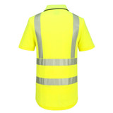 Portwest KX3 Sport Hi-Vis Zip Polo Shirt Short Sleeve KX302