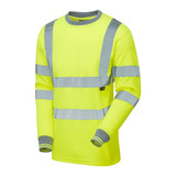 Supertouch Hi Vis Long Sleeve T-Shirt Yellow SHV-35241-7