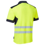 Supertouch System Hi-Vis Eco Yellow CottonCool Short Sleeve Polo SYH-304C1-7