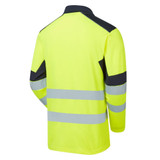 Supertouch System Hi-Vis Eco Yellow CottonCool Long Sleeve Polo SYH-305C1-7