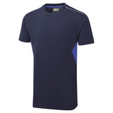 Supertouch System Eco Work T-Shirt Navy/Royal Blue SYS603