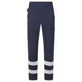 Supertouch System Eco Work 4-Way Stretch Reflex Trousers Navy SYS887