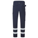 Supertouch System Eco Work 4-Way Stretch Reflex Trousers Navy SYS887