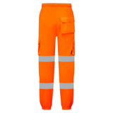 Supertouch Hi Vis 2 Tone Jogging Bottoms Orange J9081-7