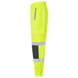 Supertouch Hi Vis 2 Tone Jogging Bottoms Yellow J9041-7 