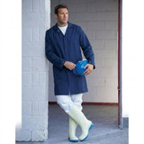 Supertouch Polycotton Food Coat Navy 571N1-7