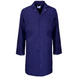 Supertouch Polycotton Food Coat Navy 571N1-7