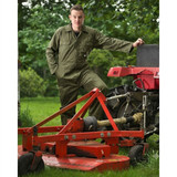 Fort Stud Front Boilersuit Olive Green 344 