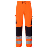 Supertouch System Hi-Vis Eco Stretch Jogger Trouser Orange SYS18