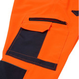 Supertouch System Hi-Vis Eco Stretch Jogger Trouser Orange SYS18