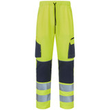 Supertouch System Hi-Vis Eco Stretch Jogger Trouser Yellow SYS17