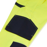 Supertouch System Hi-Vis Eco Stretch Jogger Trouser Yellow SYS17