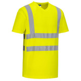 Portwest Hi-Vis Cotton Comfort Mesh Insert T-Shirt S179 Orange