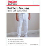 ProDec Contractor 100% Cotton Painter's Trousers PC300