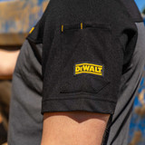 DeWalt Skyrock Technical Polo Shirt Black/Grey