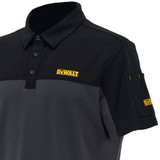 DeWalt Skyrock Technical Polo Shirt Black/Grey