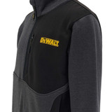 DeWalt Redland Utility 1/4 Zip Sweatshirt Black/Grey