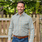 Champion York Poly Cotton Check Shirt 3075