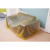 Fit For The Job 3pk 12' x 9' Coloured Polythene Dust Sheets FFJPDSP3