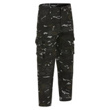 Kombat UK Kids Camo Trousers BTP Black