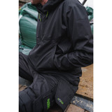 Apache White Rock Lightweight 1/4 Zip Rain Jacket Black