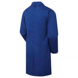 Supertouch Polycotton Lab Coat Royal Blue 57011-7