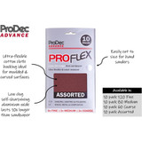 ProDec Advance ProFlex 10pk Sheets 80 Grit Medium Grade