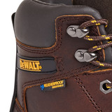 collar DeWalt Titanium Mens Safety Lace Up Leather Boots Wide Fit Steel Toe Cap Midsole