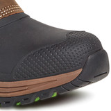 sturdy leather upper