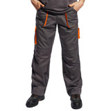 Portwest Texo Contrast Trousers Grey/Orange