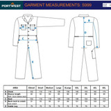 Portwest Euro Work Boilersuit Coverall S999