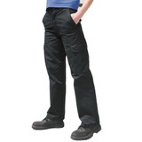 Ladies Trousers Cargo Multi-pocket Warrior Bottoms BLK Ladies Trousers Cargo Multi-pocket Warrior Bottoms BLK