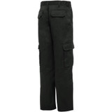 Ladies Trousers Cargo Multi-pocket Warrior Bottoms BLK