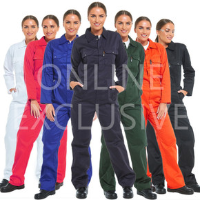 Ladies Tough Gear Regular Polycotton Boilersuit