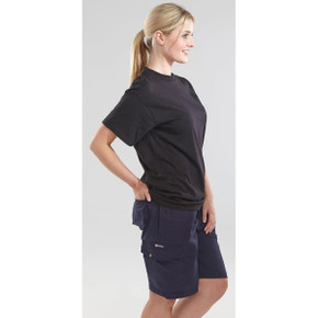 CLCPSN Click Ladies C/Pocket Shorts Navy