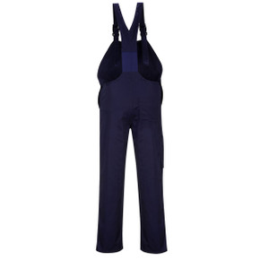 C875 Portwest Burnley Bib and Brace Navy