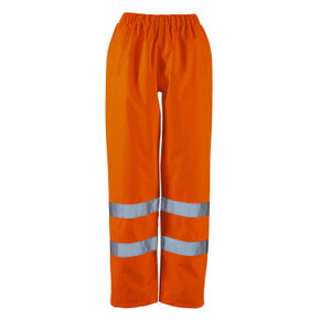 Supertouch Ladies Hi Vis Dua Over-Trouser Orange