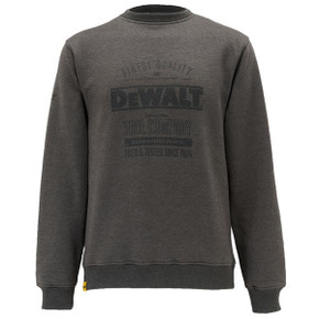 DeWalt Crew Neck Sweatshirt Grey