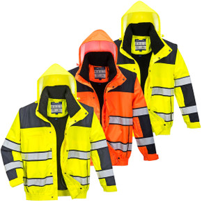 Portwest Hi-Vis Classic Bomber Jacket