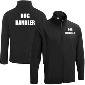 Dog Handler Soft Shell Jacket Black