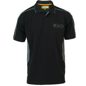 Men's JCB Fenton Polo T-Shirt Black
