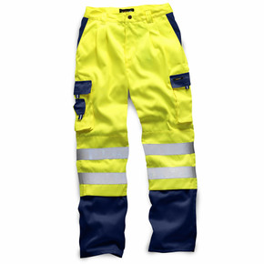 High Vis Safety 2 Tone Workwear trousers