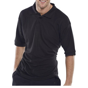 Beeswift Workwear Polo Shirt Polycotton Unisex Plain